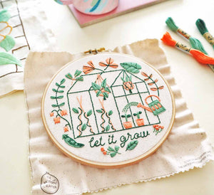 Let It Grow Embroidery Kit