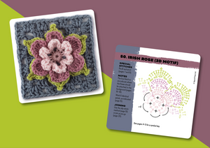 Granny Square Flower Deck by Claire Montgomerie