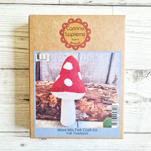 Corinne Lapierre Limited - Toadstool Felt Craft Mini Kit