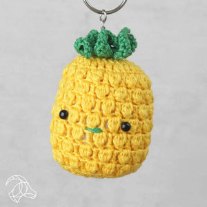 DIY Crochet Kit - Pineapple Bag Pendant-Art & Craft Kits-Rosy Posy Petals