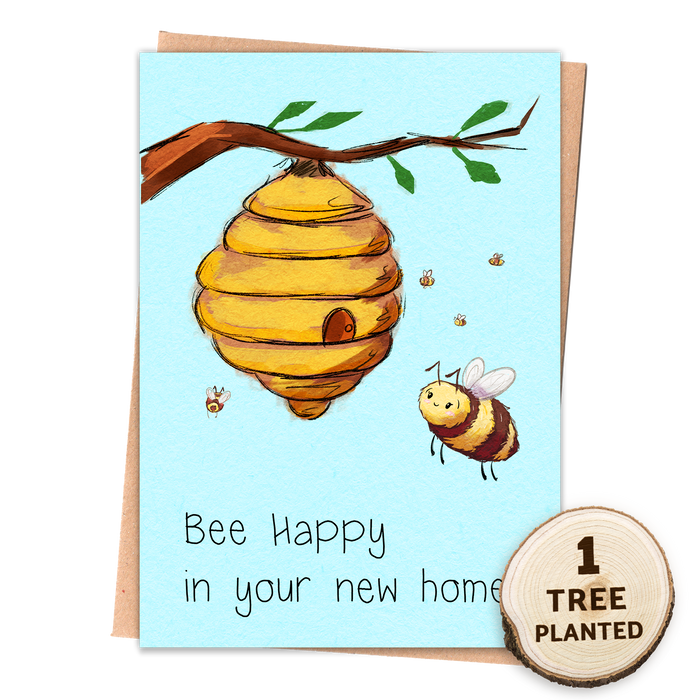 New Home Plantable Seed Greetings Card