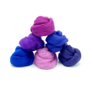 Feather Felts Wool Mix - Passion