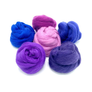 Feather Felts Wool Mix - Passion