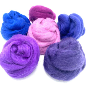Feather Felts Wool Mix - Passion