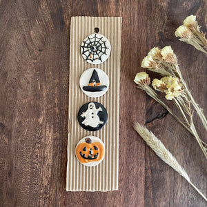 Handmade Large Round Halloween Buttons