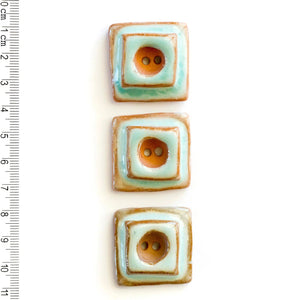 Handmade Squares buttons
