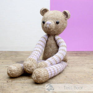Hardicraft - DIY Knitting Kit - Tess Bear