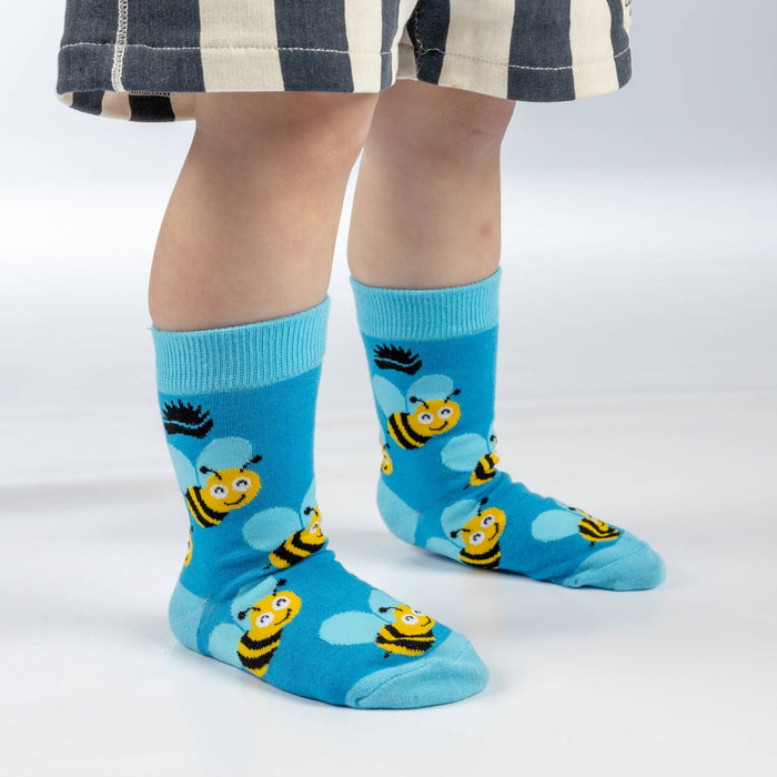 Hedgy Bamboo Socks - Kids Bee Socks