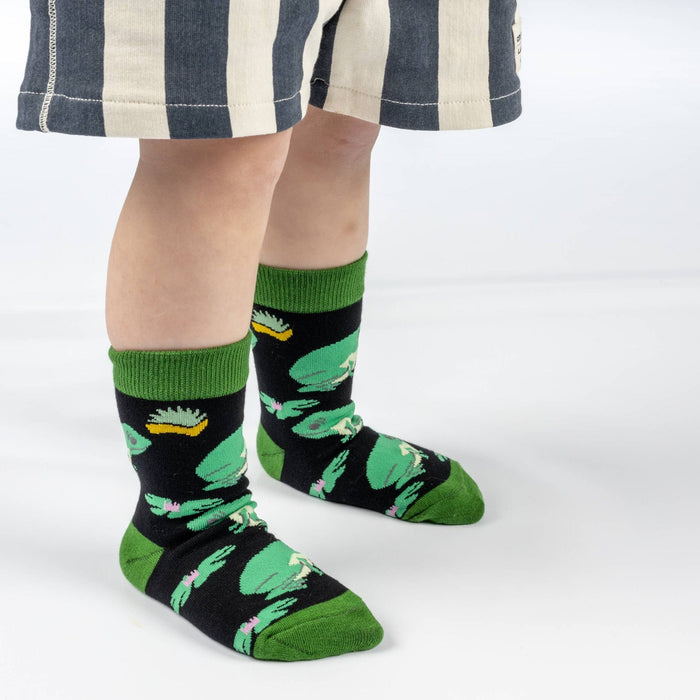 Hedgy Bamboo Socks - Kids Frog Socks