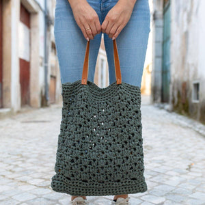Hoooked DIY Crochet Kit - City Market Bag Puglia