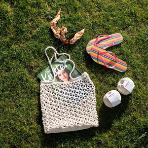 Hoooked DIY Crochet Kit - Shopping bag Trogir Almond