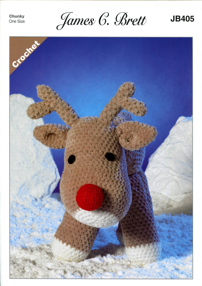 James C Brett Reindeer Crochet Pattern