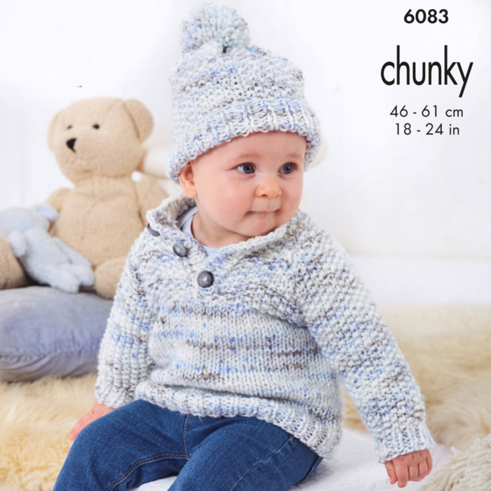 Chunky knit baby jumper hotsell