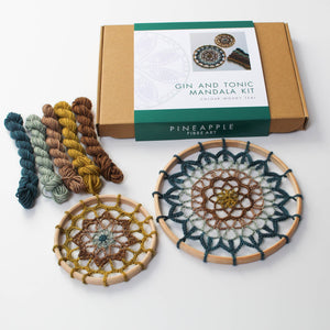 Gin and Tonic Crochet Mandala Kit - Galadriel