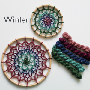 Gin and Tonic Crochet Mandala Kit - Winter