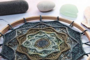 Rough Seas Mandala hoop Kit