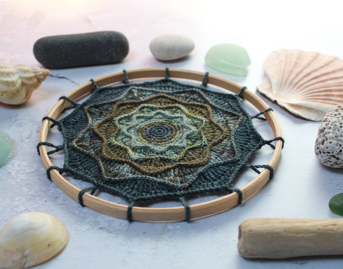 Rough Seas Mandala hoop Kit