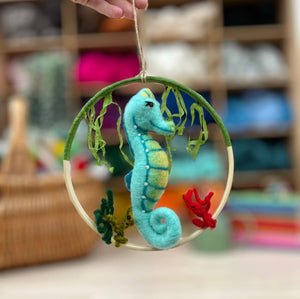 The Crafty Kit Company Sea Horse Needle Felt Craft Kit