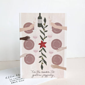 'The Table' Christmas Card Pack - Pack of 6