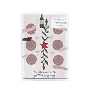'The Table' Christmas Card Pack - Pack of 6