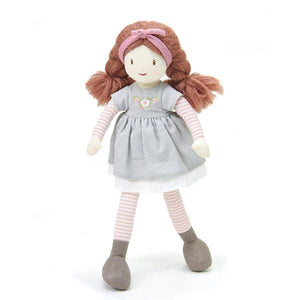 ThreadBear Design Ltd - Alma Rag Doll-Rosy Posy Petals