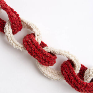 Wool Couture Company - Christmas Gonk Garland and Paper Chain Knitting Kit