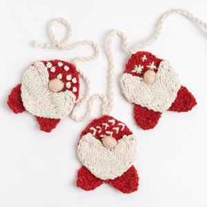 Wool Couture Company - Christmas Gonk Garland and Paper Chain Knitting Kit