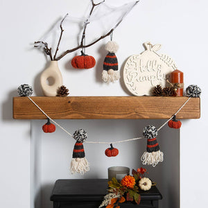 Wool Couture Company - Halloween Decorations Garland & Baubles Knitting Kit