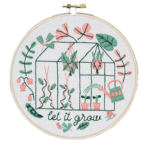 Let It Grow Embroidery Kit