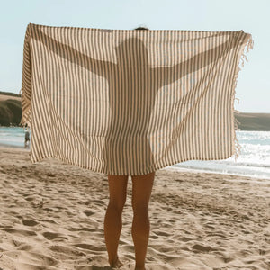 Seakind - Navy Stripe Peshtemal Towel