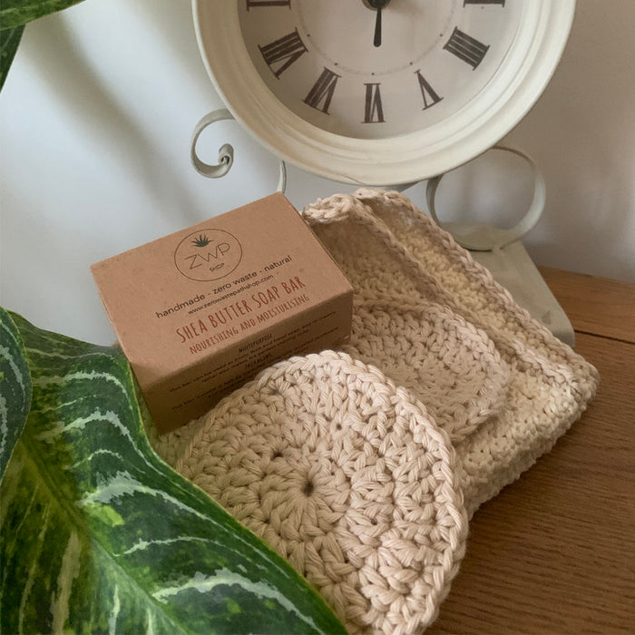 Handmade Cotton Washcloth Set