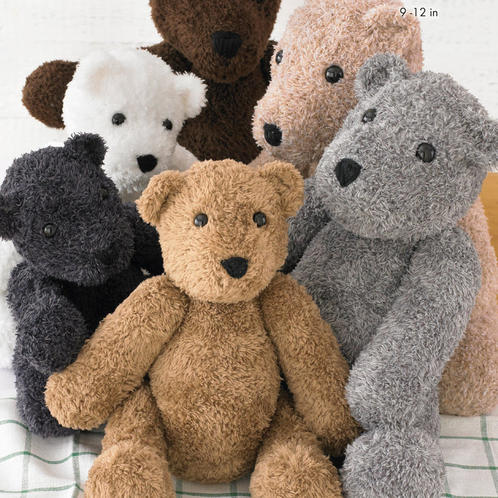King Cole 9134 - Easy Knit Truffle Teddy Bear family pattern