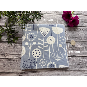 Blue Floral Design Reusable Wipes-Eco homeware-Rosy Posy Petals