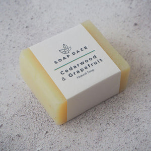 Soap Daze Vegan Cedarwood and Grapefruit Mini Soap