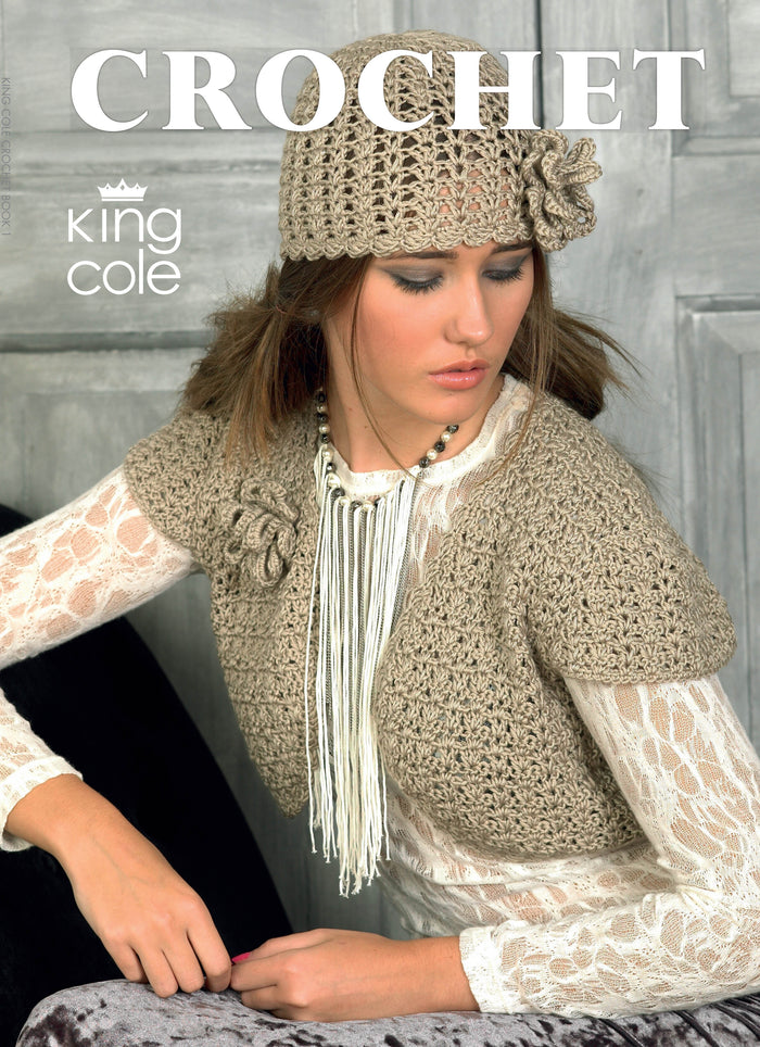King Cole Crochet Pattern Book 1