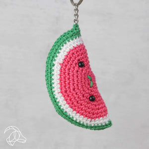DIY Crochet Kit - Melon Bag Pendant-Art & Craft Kits-Rosy Posy Petals