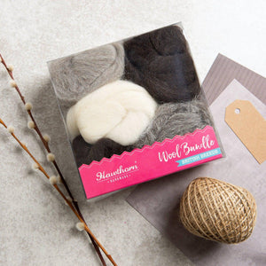 Hawthorn Handmade - British Breeds Wool Bundle No.3-Rosy Posy Petals