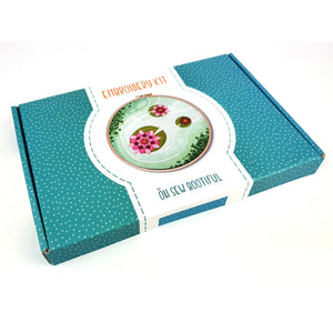 Oh Sew Bootiful Handmade Lily Pad Embroidery Kit