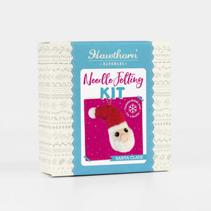 Santa Bauble Mini Felting Kit-Art & Craft Kits-Rosy Posy Petals