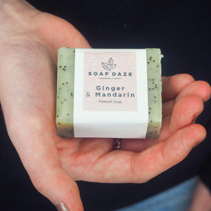 Soap Daze Vegan Ginger and Mandarin Mini Soap