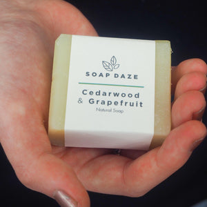 Soap Daze Vegan Cedarwood and Grapefruit Mini Soap