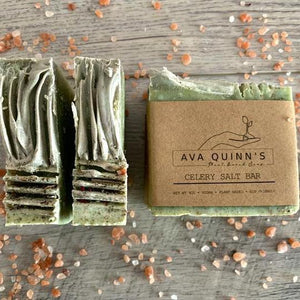 Ava Quinn's Celery Salt Soap