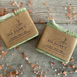 Ava Quinn's Celery Salt Soap