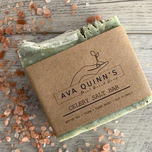 Ava Quinn's Celery Salt Soap