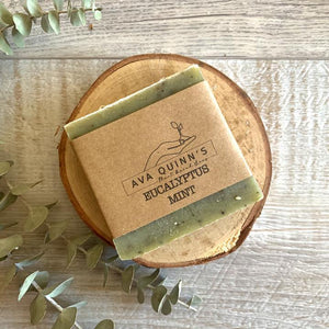 Ava Quinn's Eucalyptus Mint Vegan Soap