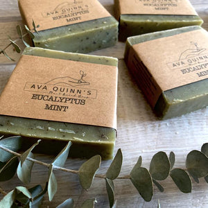 Ava Quinn's Eucalyptus Mint Vegan Soap