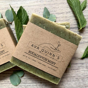 Ava Quinn's Eucalyptus Mint Vegan Soap