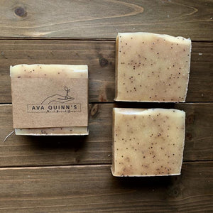 Ava Quinn's Lemongrass Spearmint Vegan Soap