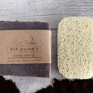 Ava Quinn's Pumice Coffee Exfoliating Soap