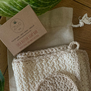 Handmade Cotton Washcloth Set